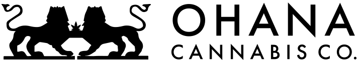 Ohana Cannabis Logo Black