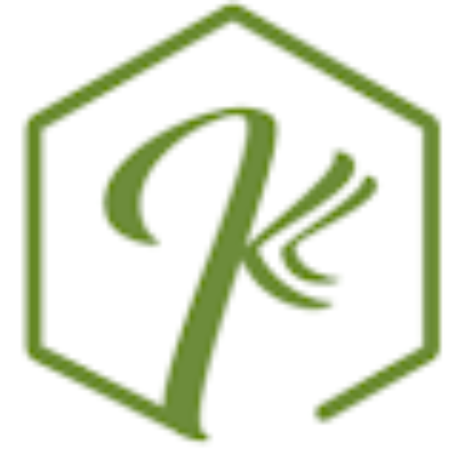 Knuggzilla's mystery logo hexagon with a k inside.