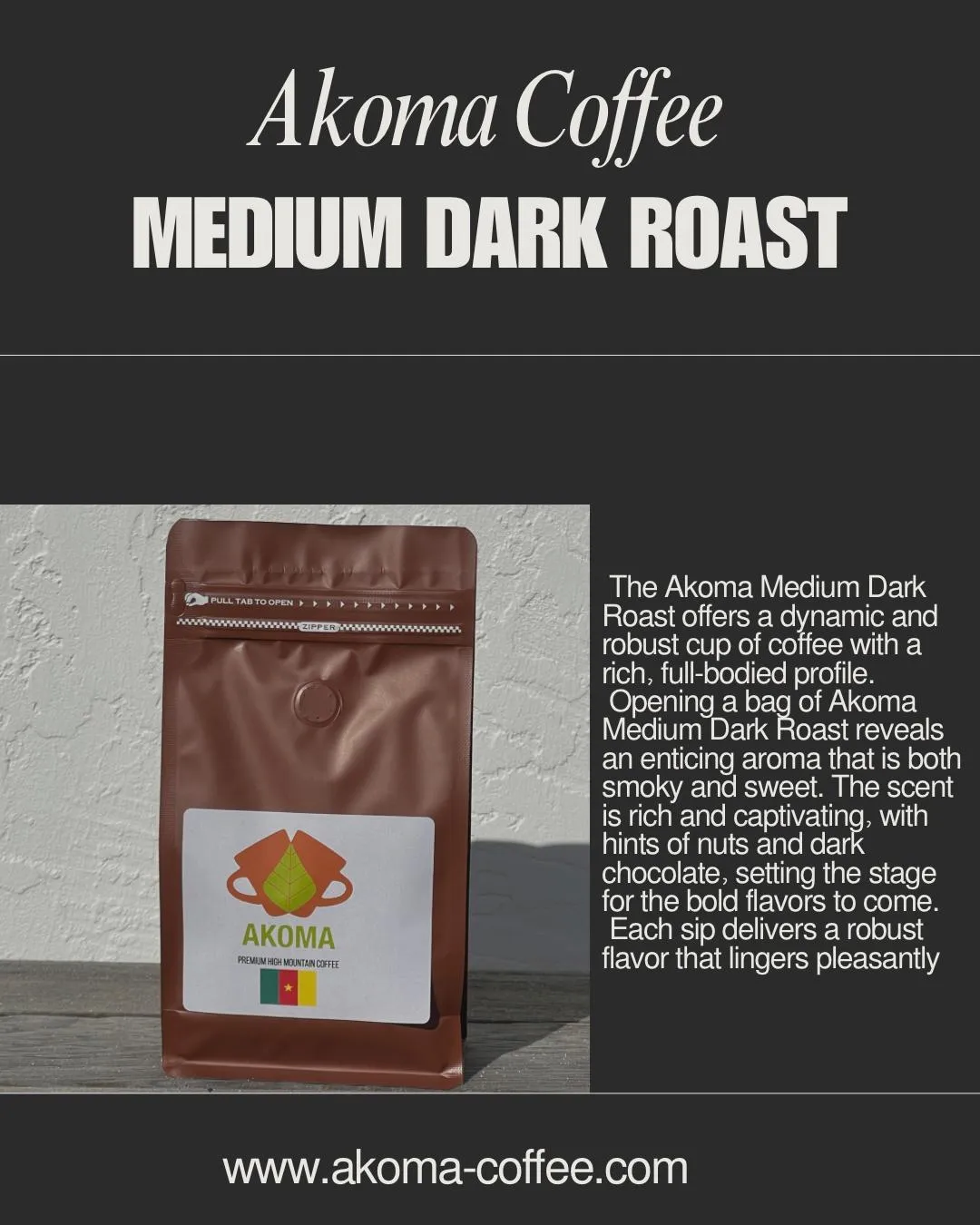 Akoma Medium Dark Achille Massoma